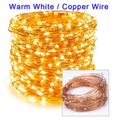 Luzes de Fadas Natalinas à Prova d'Água – Encanto e Magia