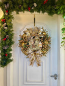 Guirlanda De Natal Sagrada Família C/ Led 50cm