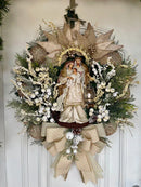 Guirlanda De Natal Sagrada Família C/ Led 65cm Nude (Cópia)